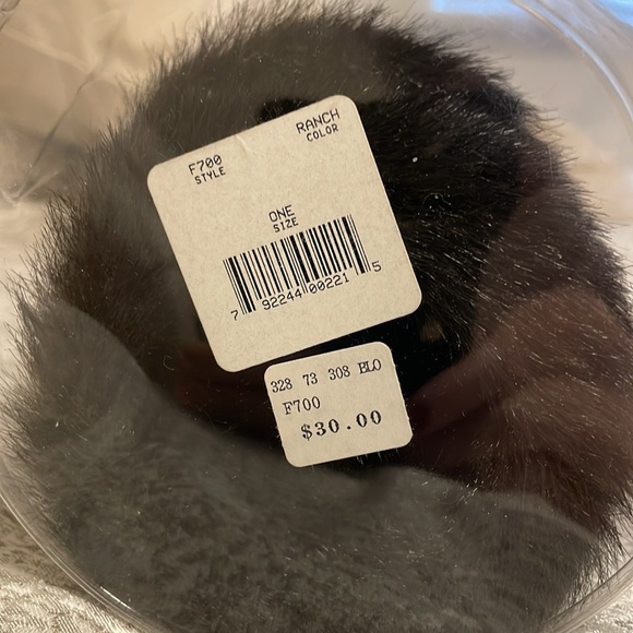 Faux fur mink cuffs, 1 pair Vintage like new - Picture 5 of 5